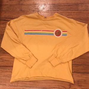 Santa Cruz cropped long sleeve